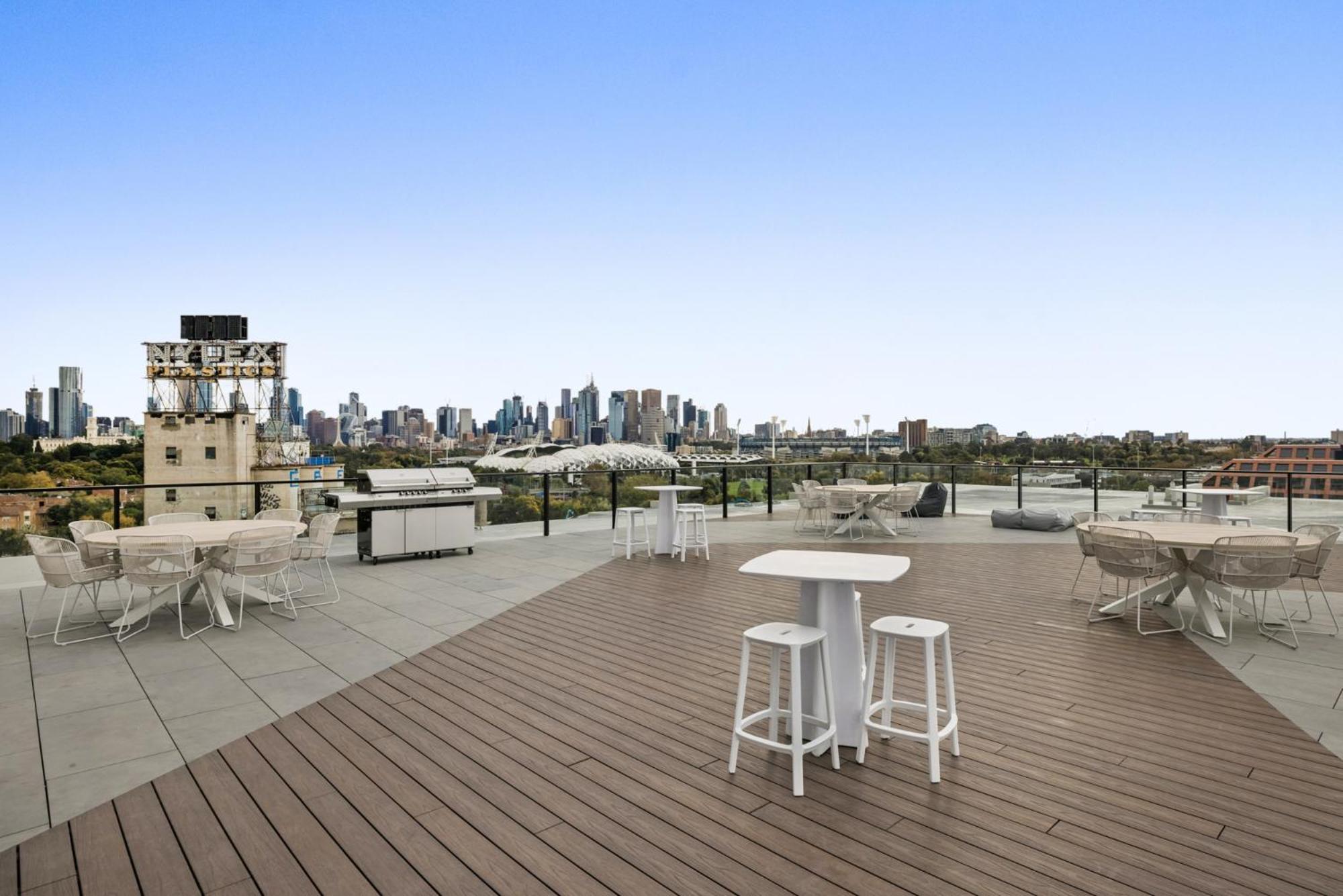 Modern, Executive 1 Bedroom Apartment With Balcony Melbourne City Exterior foto